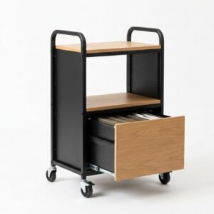 BTech Mobile File Cart P1